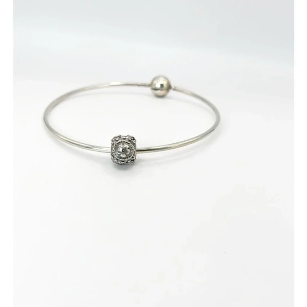 Pandora Easter Bunny Egg Holiday Bead With Clear Cubic Zirconia Authentic Charm